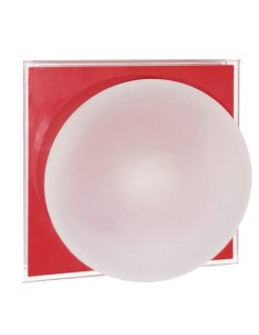 APPLIQUE A PARETE O SOFFITTO SFERA ROSSO 2