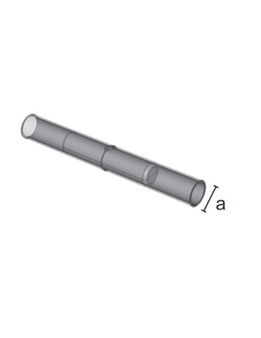 ESPANSORE PER TUBO  D. 16 MM ZINCATO
