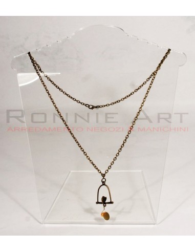 ESPOSITORE COLLANA IN PLEXIGLASS 22 cm