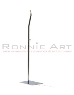 BASE X TORSO IN PLASTICA ATTACCO SCHIENA CROMATA