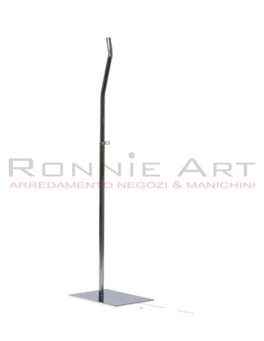 BASE X TORSO IN PLASTICA ATTACCO SCHIENA CROMATA