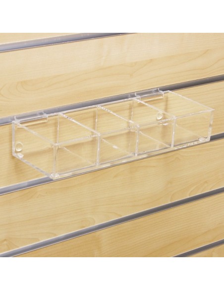 DISPLAY A SCOMPARTI  PANNELLO DOGATO 5x29x10 cm