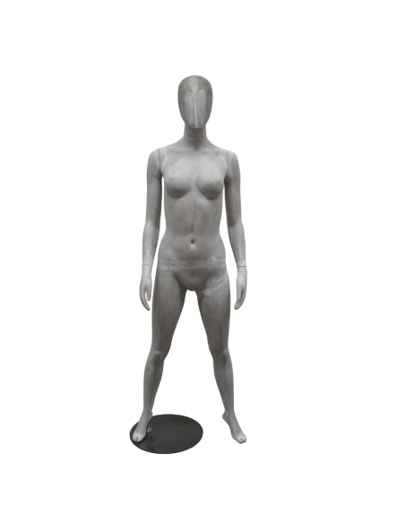 MANICHINO DONNA T UOVO EDITH BETON CEMENTO