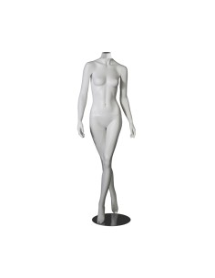 MANICHINO DONNA SENZA TESTA BIANCO