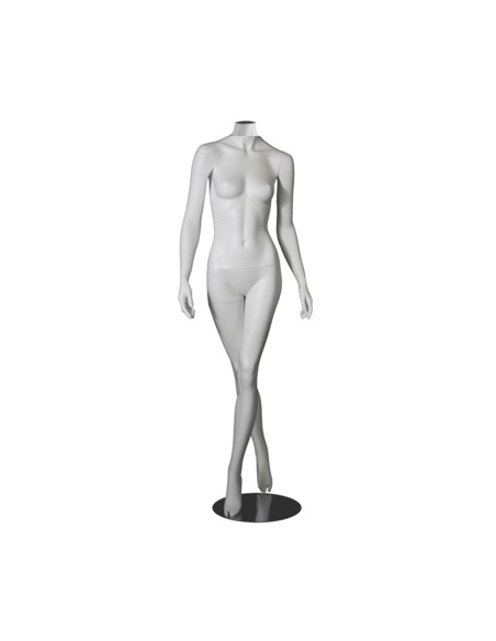 MANICHINO DONNA SENZA TESTA BIANCO