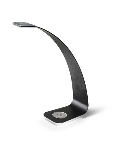 LAMPADA DA TAVOLO METALLO NERO LED