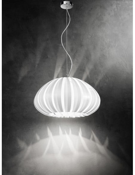 SOSPENSIONE IN ACRILICO BIANCO