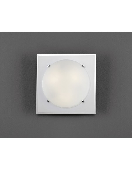 PLAFONIERA IN VETRO 42X42 CM