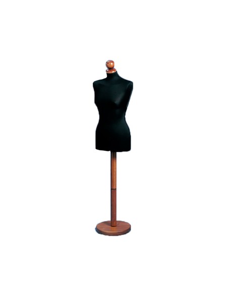 BUSTO DONNA SARTORIA CON BASE TONDA CON TAPPO TONDO 600/A
