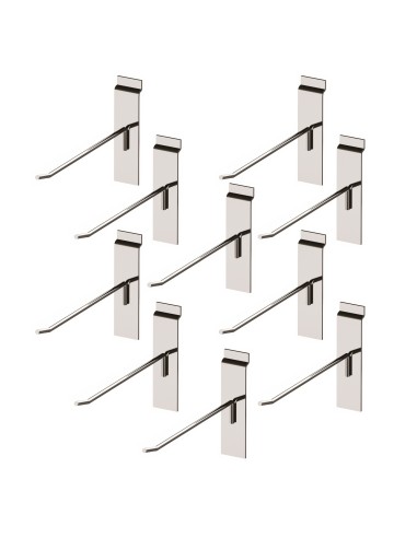 KIT 10 PORTABLIISTER 15 CM TAPPO CROMATO