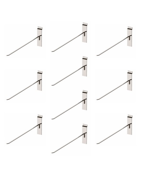 KIT 10PZ PORTABLISTER 30 CM CROMATO X PANNELLO DOG ATO