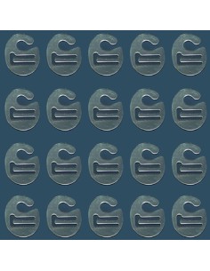 KIT 20 PORTACRAVATTE  TRASPARENTE