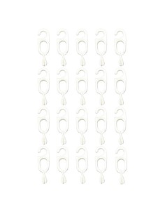 KIT 20 PORTAFOULARD BIANCO