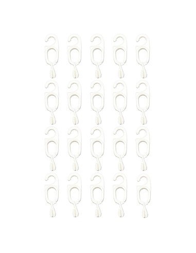 KIT 20 PORTAFOULARD BIANCO