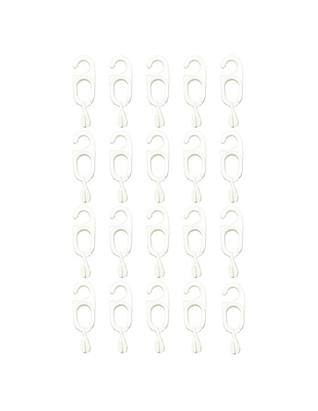 KIT 20 PORTAFOULARD BIANCO