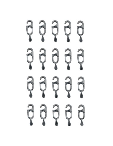 KIT 20 PORTAFOULARD NERO