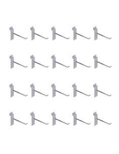 KIT 20 PORTA BLISTER PANNELLO DOGATO 7,5 CM  PLAST ICA