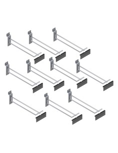 KIT 10 PORTA BLISTER PANNELLO DOGATO 16,5CM CON PO RTAPREZZO