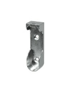SUPPORTO PER TUBO OVALE 30X15 MM CROMATO