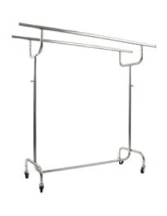 STENDER CON 2 BARRE APPENDERIA DA 150-200 cm