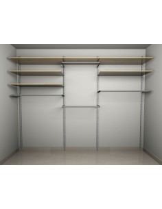 KIT ARREDAMENTO DA 2,60 M 6 RIPIANI 4 APPEDERIE