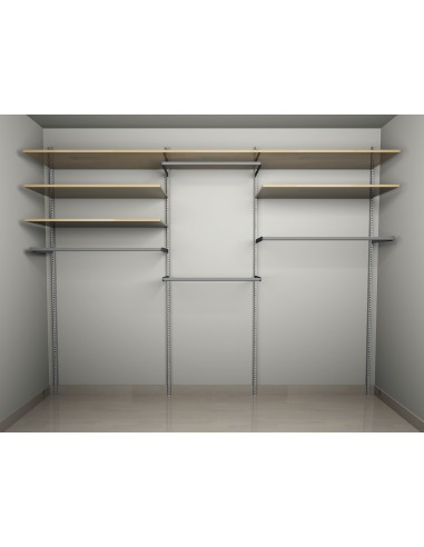KIT ARREDAMENTO DA 2,60 M 6 RIPIANI 4 APPEDERIE
