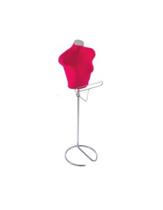 BUSTO DONNA MAGLIA FUCSIA  CON BARRA PER PANTALONE