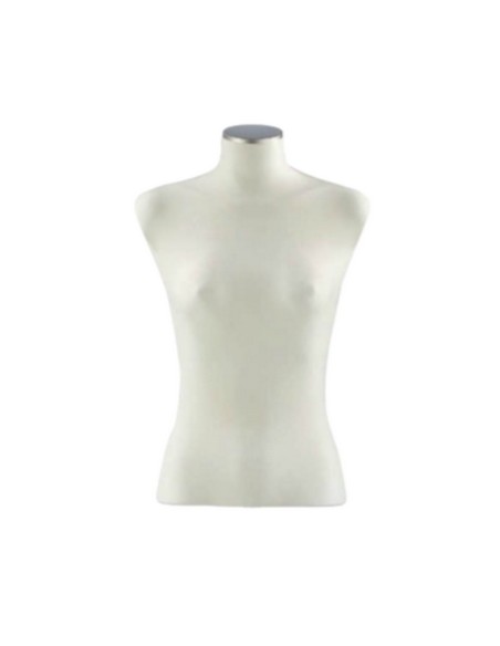 TORSO DONNA MAGLIA AVORIO SARTORIALE MADE IN ITALY