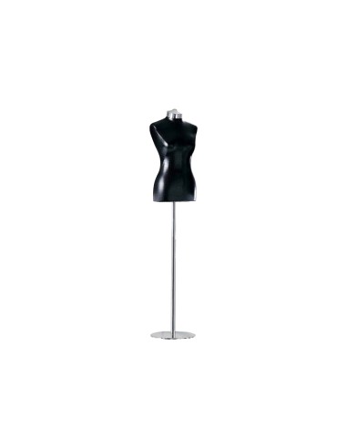 BUSTO DONNA SIMILPELLE COCCODRILLO NERO  SARTORIAL E MADE IN
