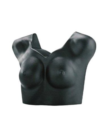 BUSTO EXPO INTIMO DONNA PORTA REGGISENI NERO COSTU MI T-SHIRT