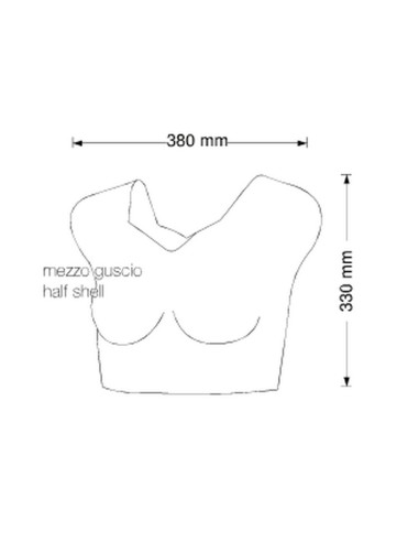 BUSTO EXPO INTIMO DONNA PORTA REGGISENI NERO COSTU MI T-SHIRT