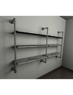 KIT ARREDAMENTO TUBO IDRO INDUSTRIAL VINTAGE