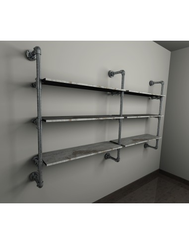 KIT ARREDAMENTO TUBO IDRO INDUSTRIAL VINTAGE