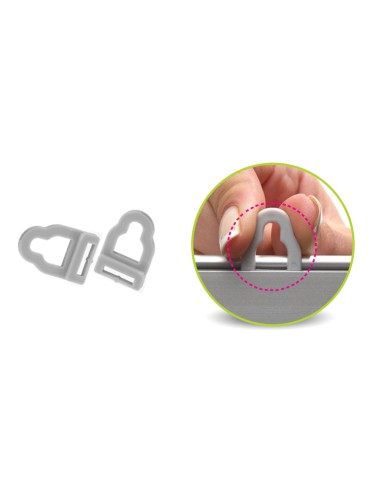 SNAPPY HANGER COPPIA DI ANELLI PER AGGANCIO DEI PR OFILI