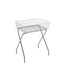 CESTO CESTONE CON PIEDI CON TELAIO 75x55x16H cm