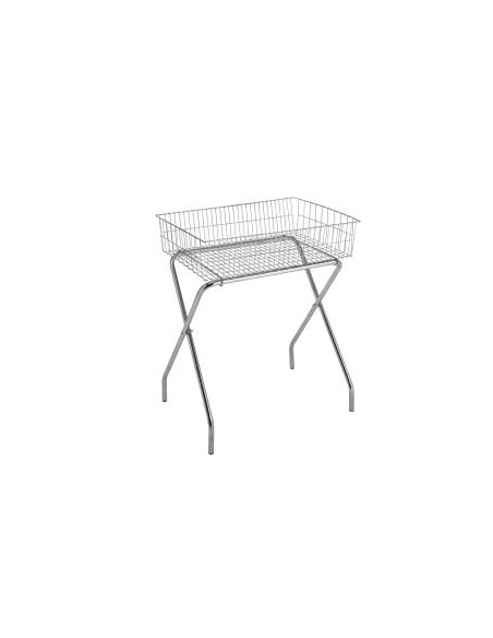CESTO CESTONE CON PIEDI CON TELAIO 75x55x16H cm