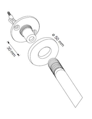 POMELLO APPENDERIA A PARETE APPEDINO SPOGLIATOIO N ICHEL MATT