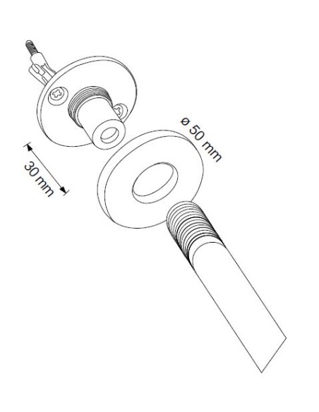 POMELLO APPENDERIA A PARETE APPEDINO SPOGLIATOIO N ICHEL MATT
