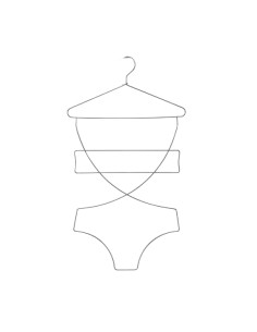 EXPO UNDERWEAR PORTACOSTUME INTIMO LINGERIE GRUCCI A NICHELAT