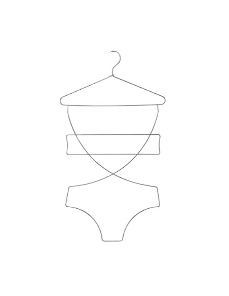 EXPO UNDERWEAR PORTACOSTUME INTIMO LINGERIE GRUCCI A NICHELAT