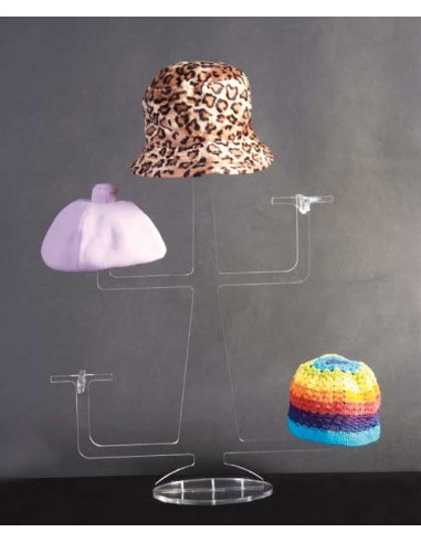 ESPOSITORE PER CAPPELLI 5 POSTI