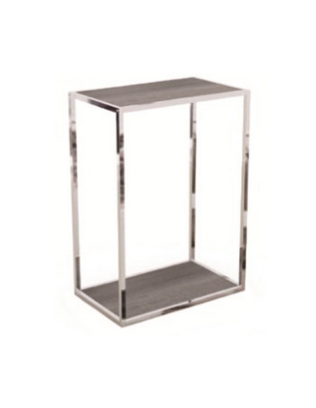 ESPOSITORE 90x40cm h 90 cm MURO BASE TAVOLO CROMATO/OLDKING