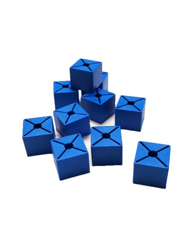 KIT 50 CUBO SEGNATAGLIA BLU PER GRUCCIA ABBIGLAIME NTO