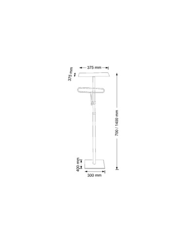 SUPPORTO ESPOSITORE ASCIUGAMANI CON RIPIANO BIANCH ERIA CASA