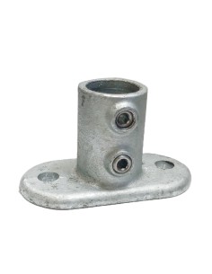 FLANGIA RETTANGOLARE PER TUBO DA 35 mm