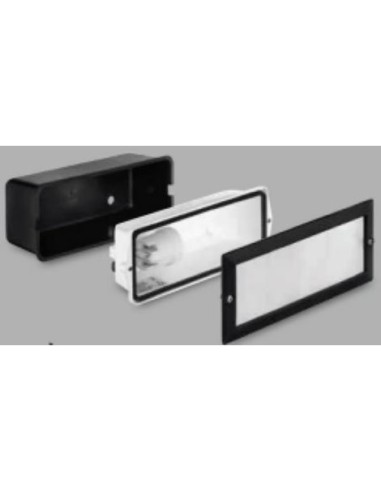 FARO ALLUMINIO AD INCASSO PER ESTERNI /INTERNI