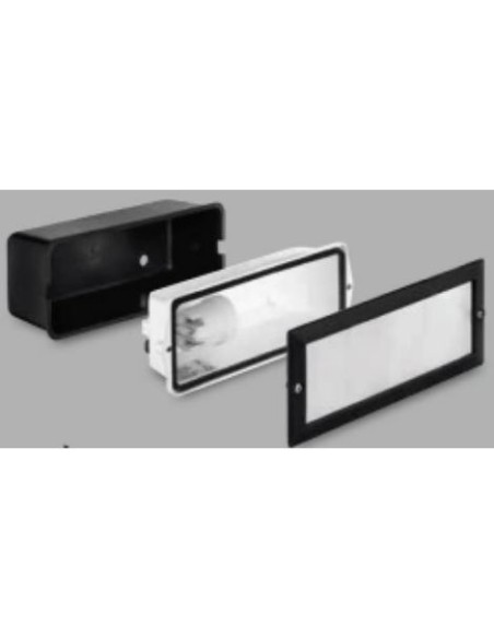 FARO ALLUMINIO AD INCASSO PER ESTERNI /INTERNI