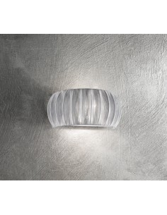 APPLIQUE IN CROMO LUCIDO PARALUME TESSUTO DA 32 CM