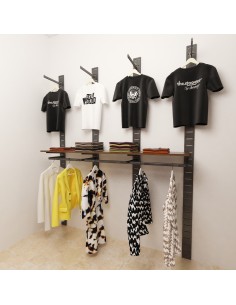 ARREDAMENTO MONTANTE DOGATO 190 CM H 240 CM  3 RIP 3 APPEND 2