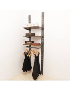 ARREDAMENTO MONTANTE DOGATO 60 CM H 240 CM  3 RIP 1 APPEND 2